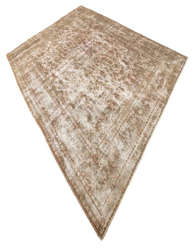 Detail image of  9' 3 x 12' 3  Hand Knotted Ultra Vintage Persian Wool Rug