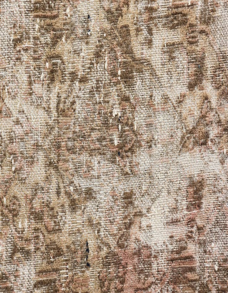 Detail image of  9' 3 x 12' 3  Hand Knotted Ultra Vintage Persian Wool Rug