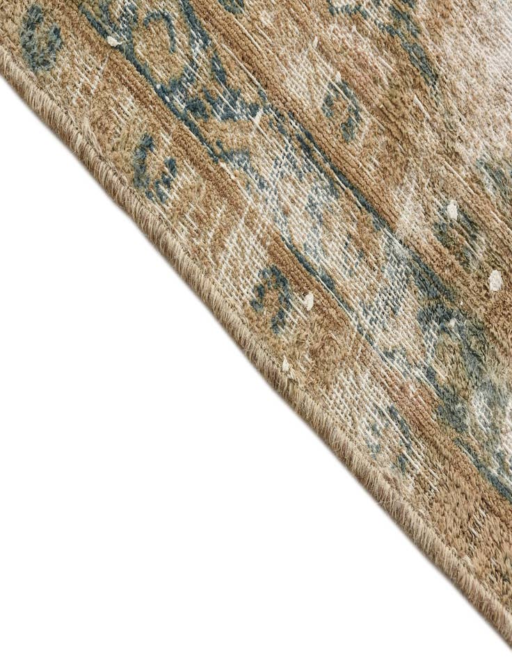 Detail image of  9' 3 x 12' 3  Hand Knotted Ultra Vintage Persian Wool Rug