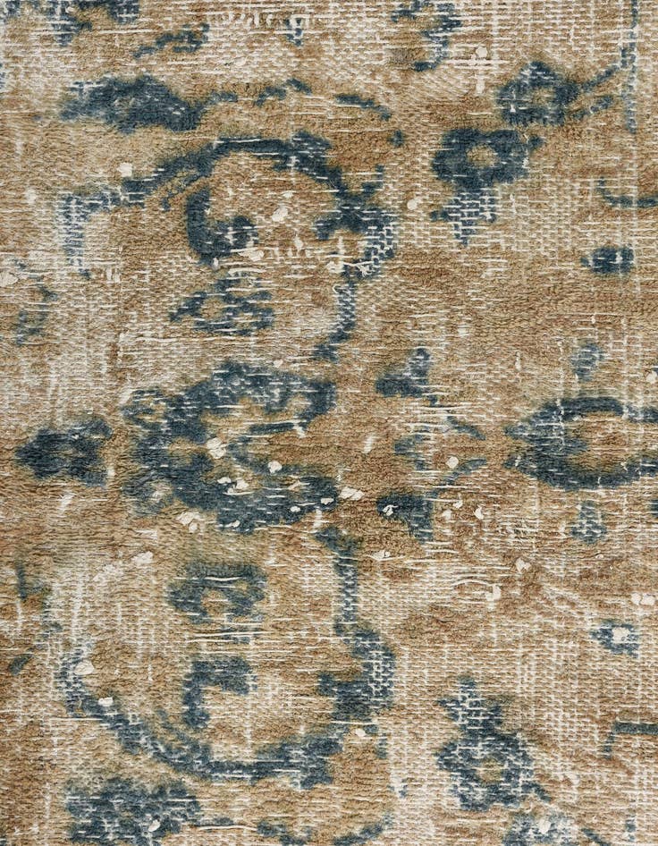 Detail image of  9' 3 x 12' 3  Hand Knotted Ultra Vintage Persian Wool Rug