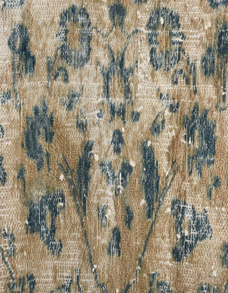 Detail image of  9' 3 x 12' 3  Hand Knotted Ultra Vintage Persian Wool Rug