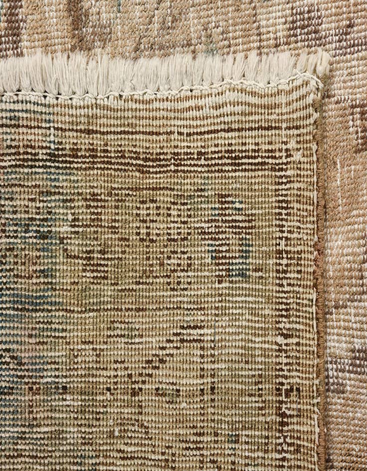 Detail image of  9' 9 x 12' 6  Hand Knotted Ultra Vintage Persian Wool Rug