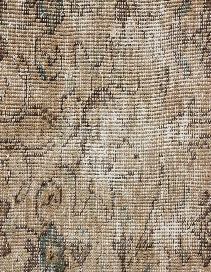 Detail image of  9' 9 x 12' 6  Hand Knotted Ultra Vintage Persian Wool Rug