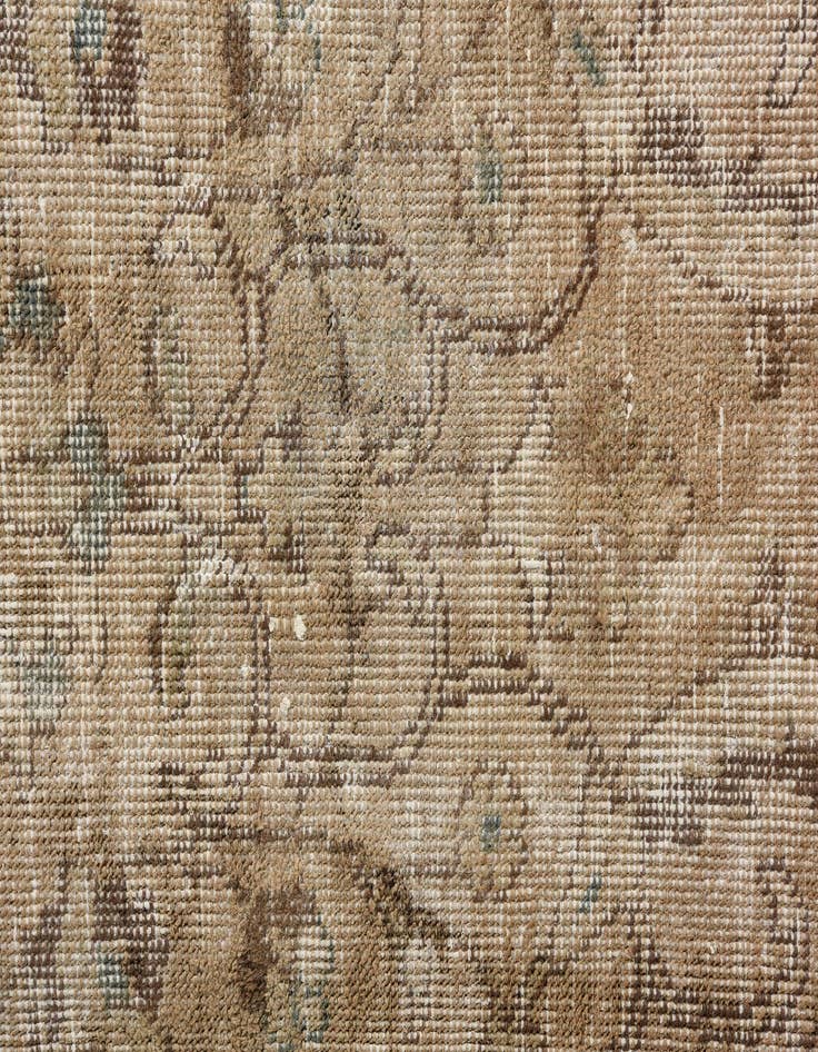 Detail image of  9' 9 x 12' 6  Hand Knotted Ultra Vintage Persian Wool Rug