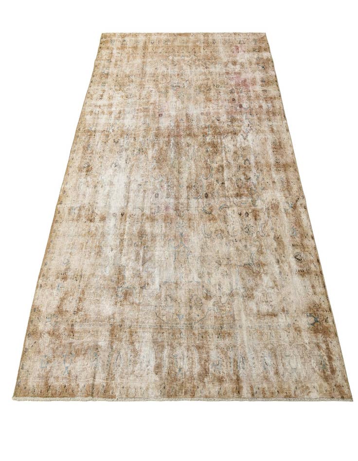 Detail image of  9' 5 x 11' 5  Hand Knotted Ultra Vintage Persian Wool Rug