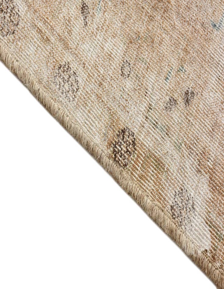 Detail image of  9' 5 x 11' 5  Hand Knotted Ultra Vintage Persian Wool Rug