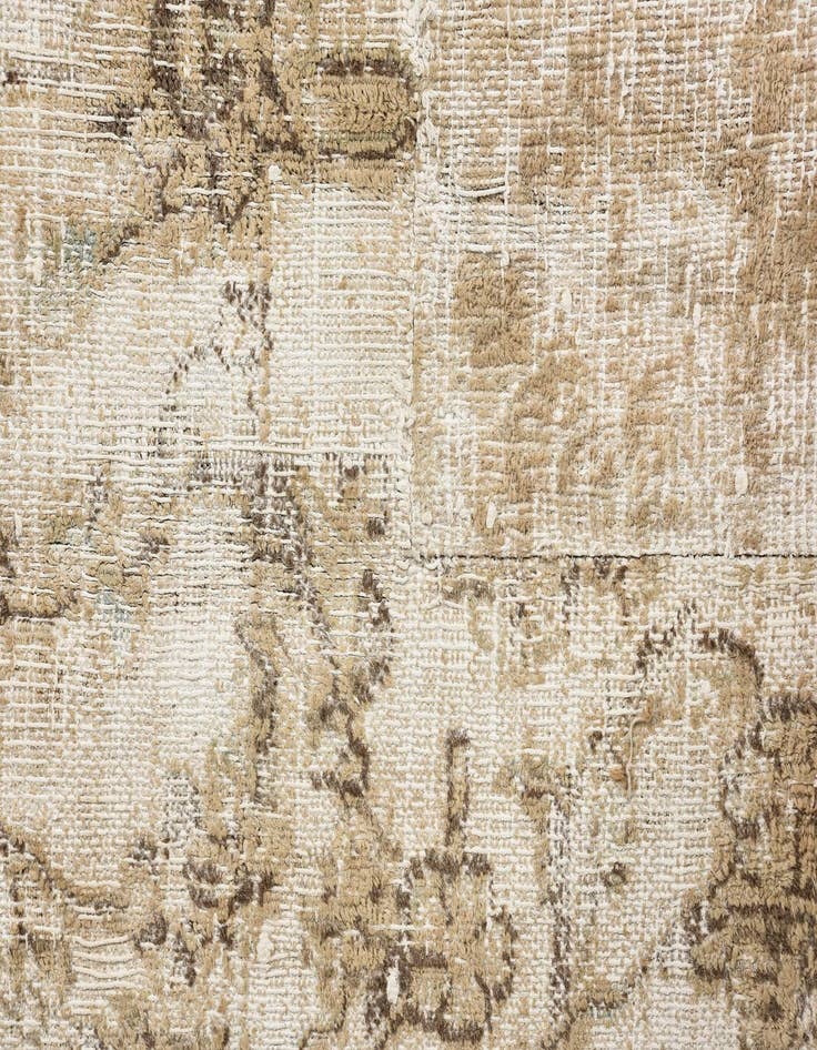 Detail image of  9' 1 x 12' 8  Hand Knotted Ultra Vintage Persian Wool Rug