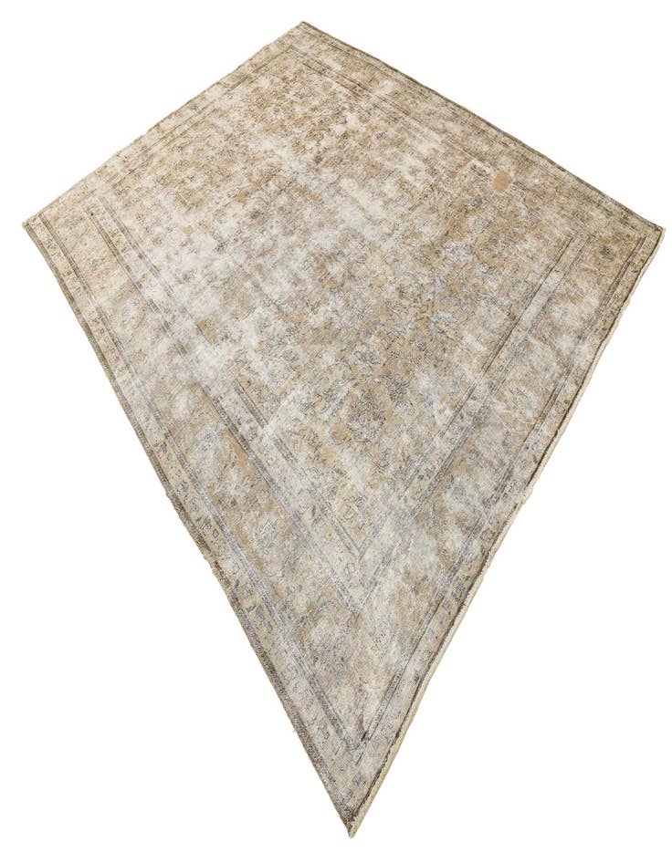 Detail image of  8' 4 x 10' 2  Hand Knotted Ultra Vintage Persian Wool Rug