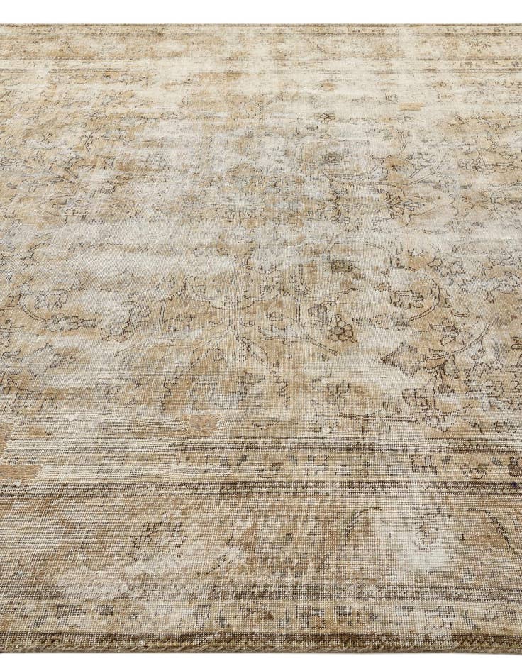 Detail image of  8' 4 x 10' 2  Hand Knotted Ultra Vintage Persian Wool Rug