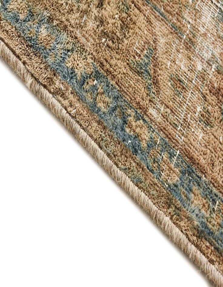 Detail image of  9' 9 x 12' 6  Hand Knotted Ultra Vintage Persian Wool Rug