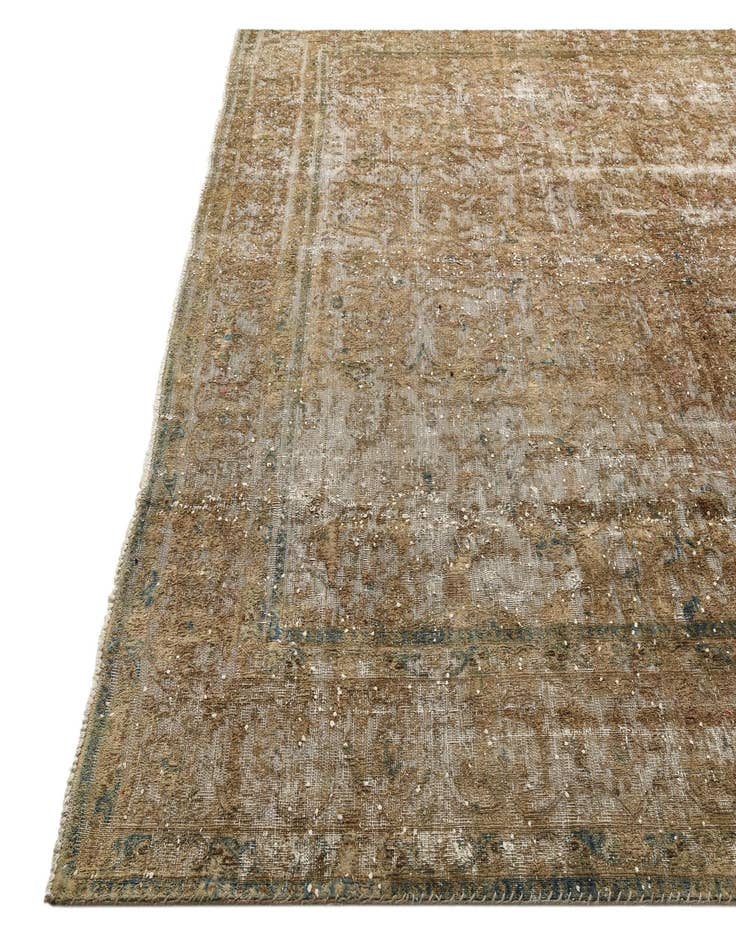 Detail image of  8' 4 x 12' 10  Hand Knotted Ultra Vintage Persian Wool Rug