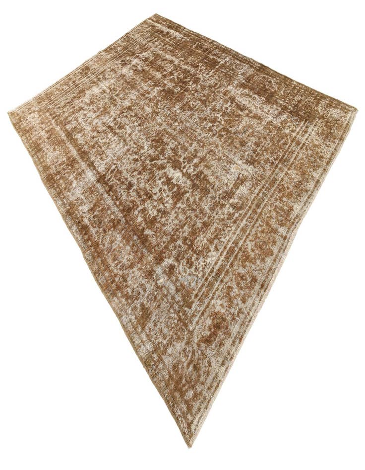 Detail image of  9' x 11' 9  Hand Knotted Ultra Vintage Persian Wool Rug