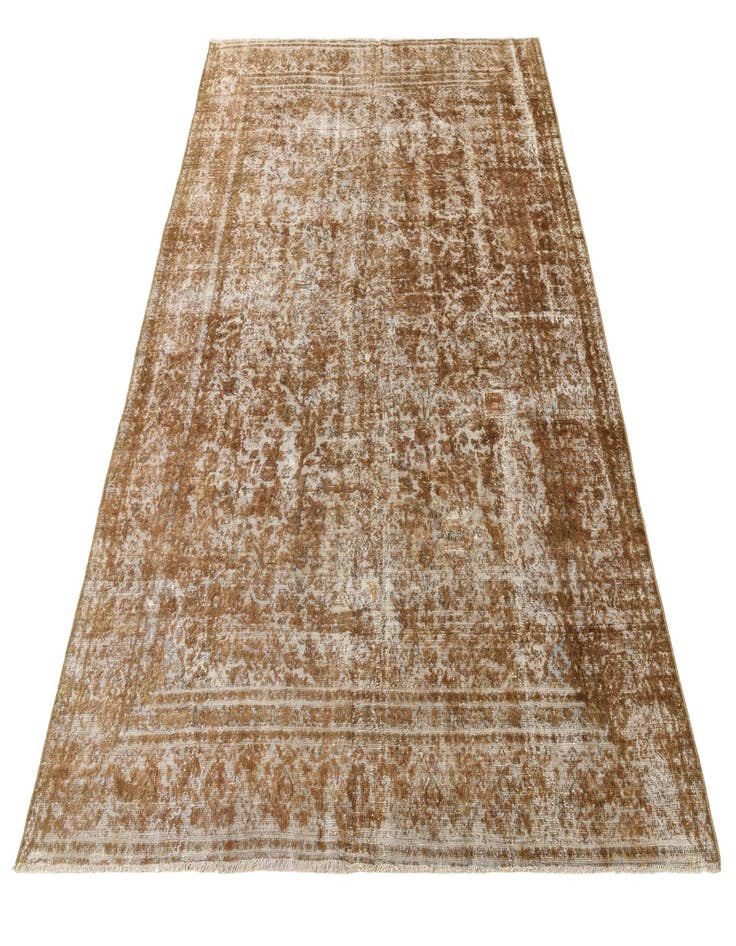 Detail image of  9' x 11' 9  Hand Knotted Ultra Vintage Persian Wool Rug