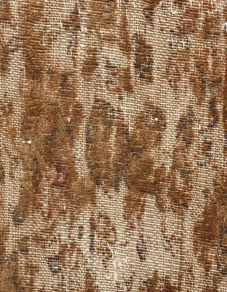 Detail image of  9' x 11' 9  Hand Knotted Ultra Vintage Persian Wool Rug