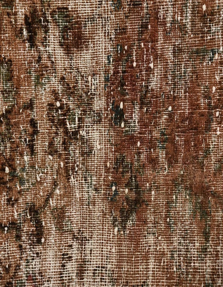 Detail image of  6' 4 x 9' 5  Hand Knotted Ultra Vintage Persian Wool Rug