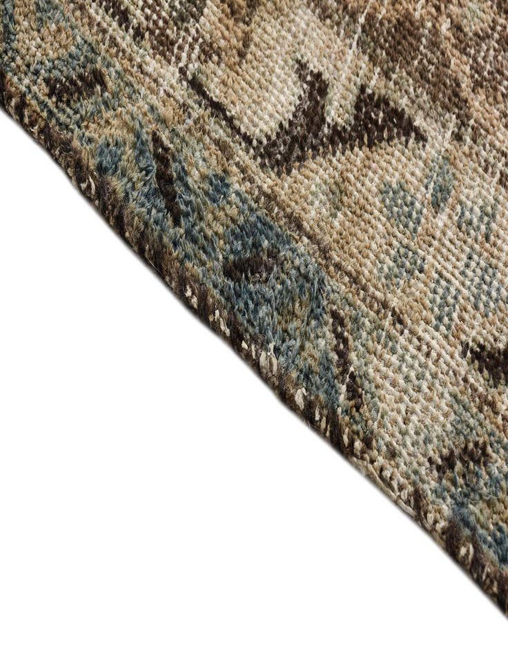 Detail image of  9' 10 x 12' 10  Hand Knotted Ultra Vintage Persian Wool Rug