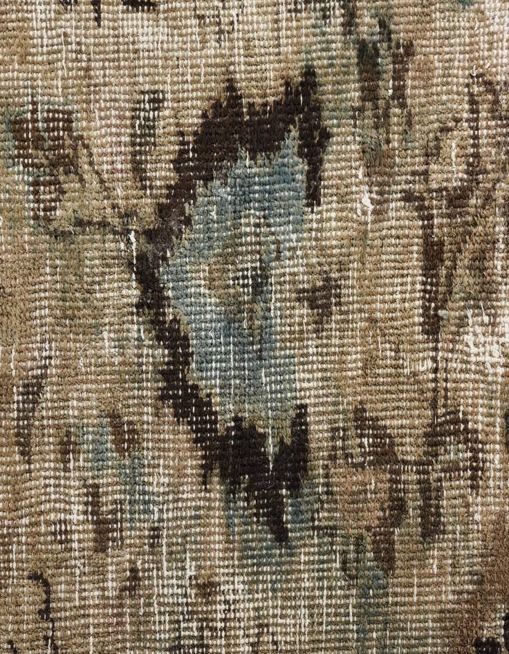 Detail image of  9' 10 x 12' 10  Hand Knotted Ultra Vintage Persian Wool Rug
