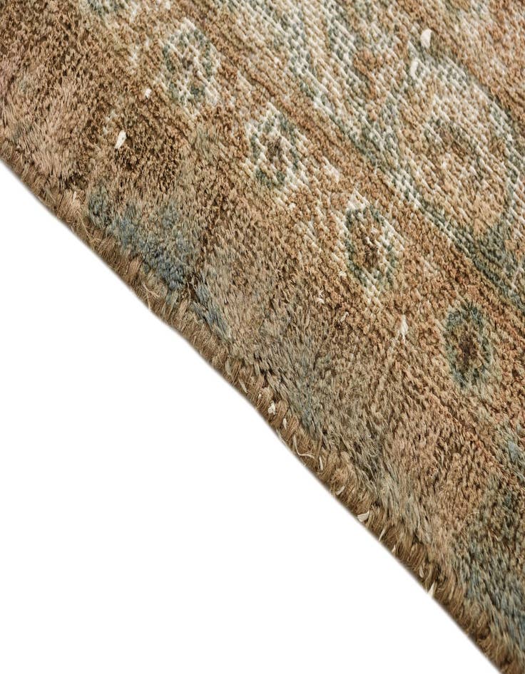 Detail image of  9' 6 x 12' 7  Hand Knotted Ultra Vintage Persian Wool Rug