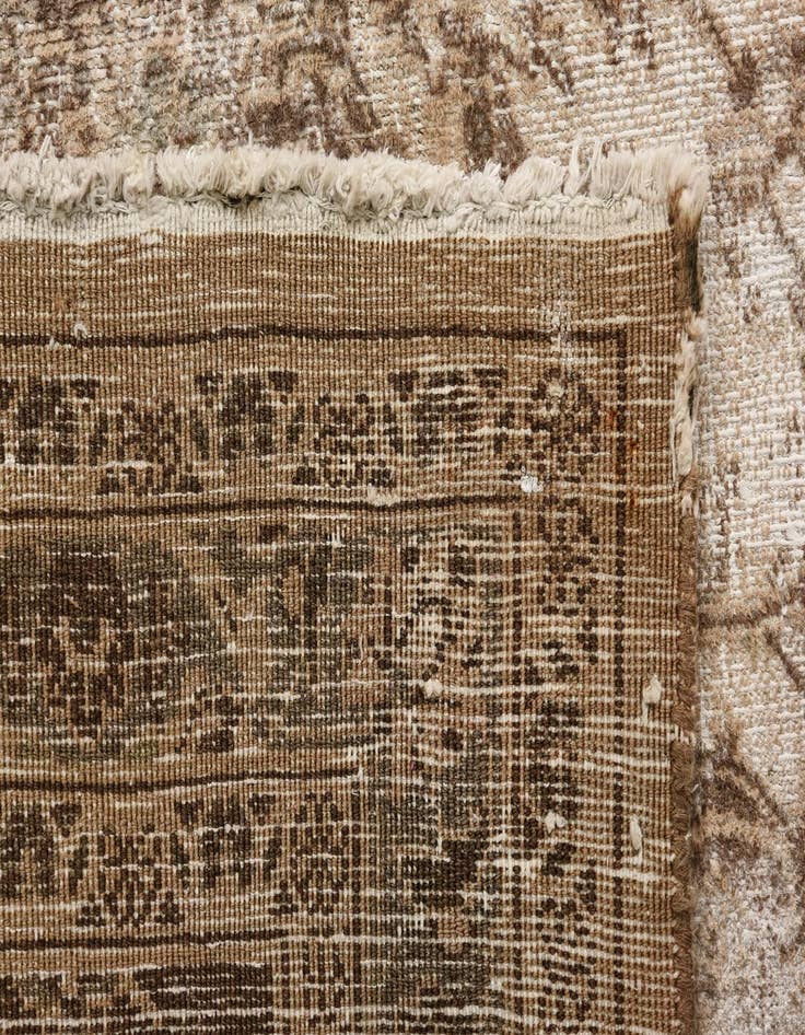 Detail image of  9' 9 x 12' 5  Hand Knotted Ultra Vintage Persian Wool Rug