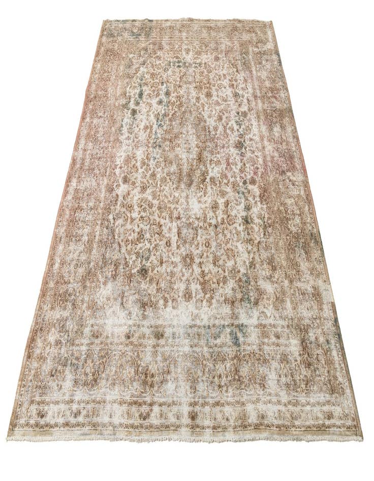 Detail image of  9' 9 x 12' 5  Hand Knotted Ultra Vintage Persian Wool Rug