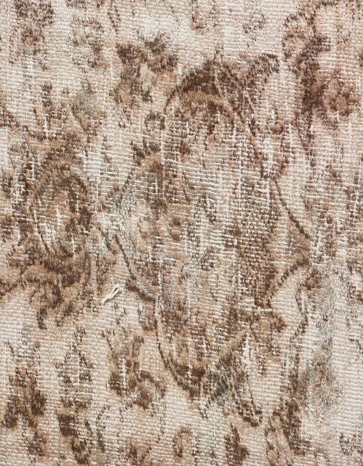Detail image of  9' 9 x 12' 5  Hand Knotted Ultra Vintage Persian Wool Rug