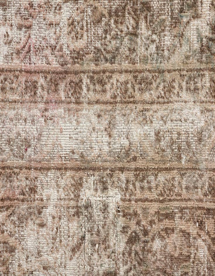 Detail image of  9' 9 x 12' 5  Hand Knotted Ultra Vintage Persian Wool Rug