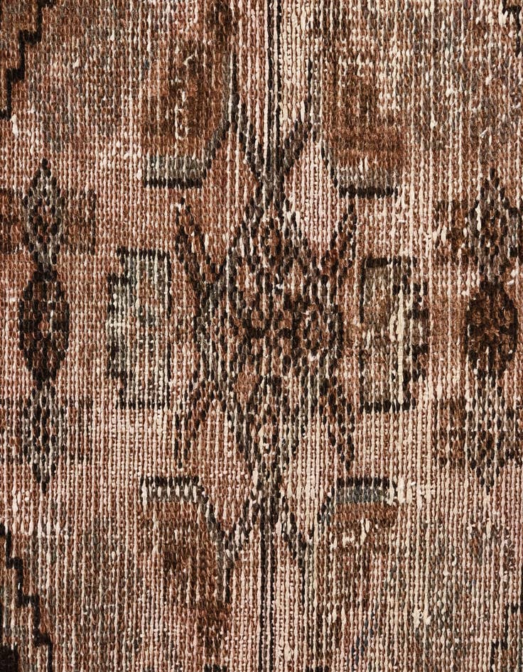 Detail image of  3' 9 x 6' 4  Hand Knotted Ultra Vintage Persian Wool Rug