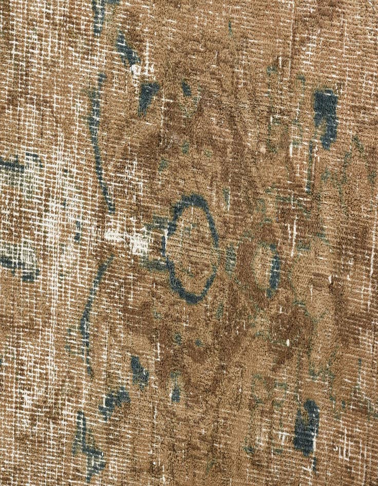 Detail image of  9' 7 x 12' 1  Hand Knotted Ultra Vintage Persian Wool Rug