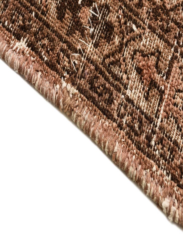 Detail image of  3' 3 x 4' 10  Hand Knotted Ultra Vintage Persian Wool Rug