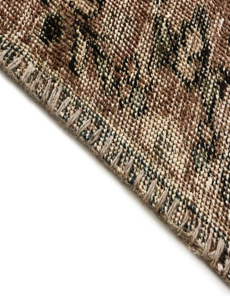 Detail image of  3' 2 x 5'  Hand Knotted Ultra Vintage Persian Wool Rug