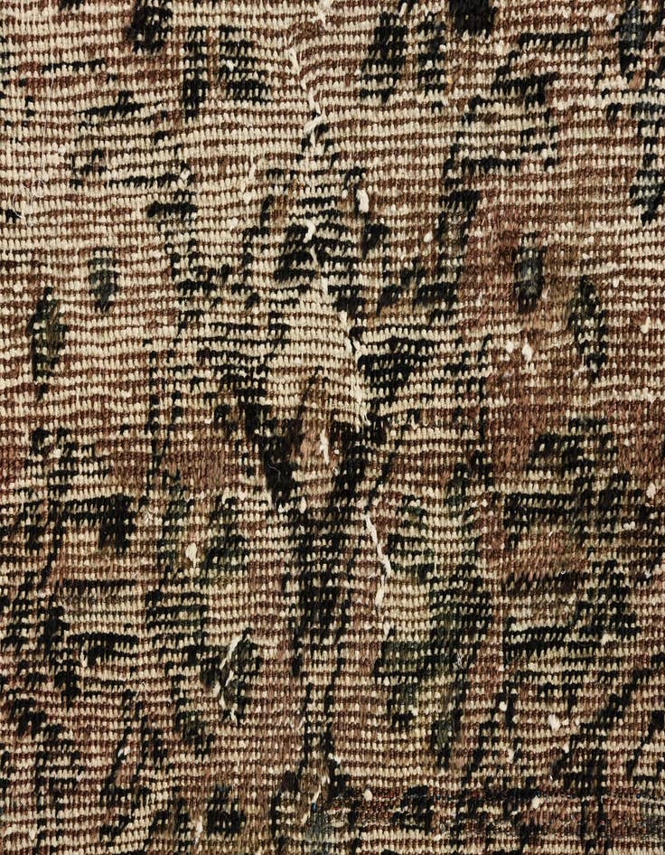 Detail image of  3' 2 x 5'  Hand Knotted Ultra Vintage Persian Wool Rug