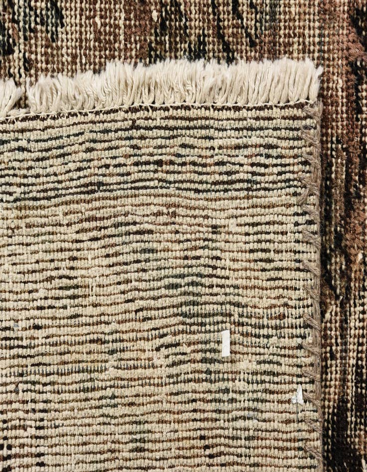 Detail image of  3' 2 x 5'  Hand Knotted Ultra Vintage Persian Wool Rug