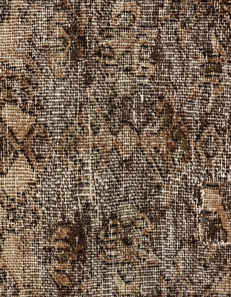 Detail image of  3' 6 x 5' 9  Hand Knotted Ultra Vintage Persian Wool Rug