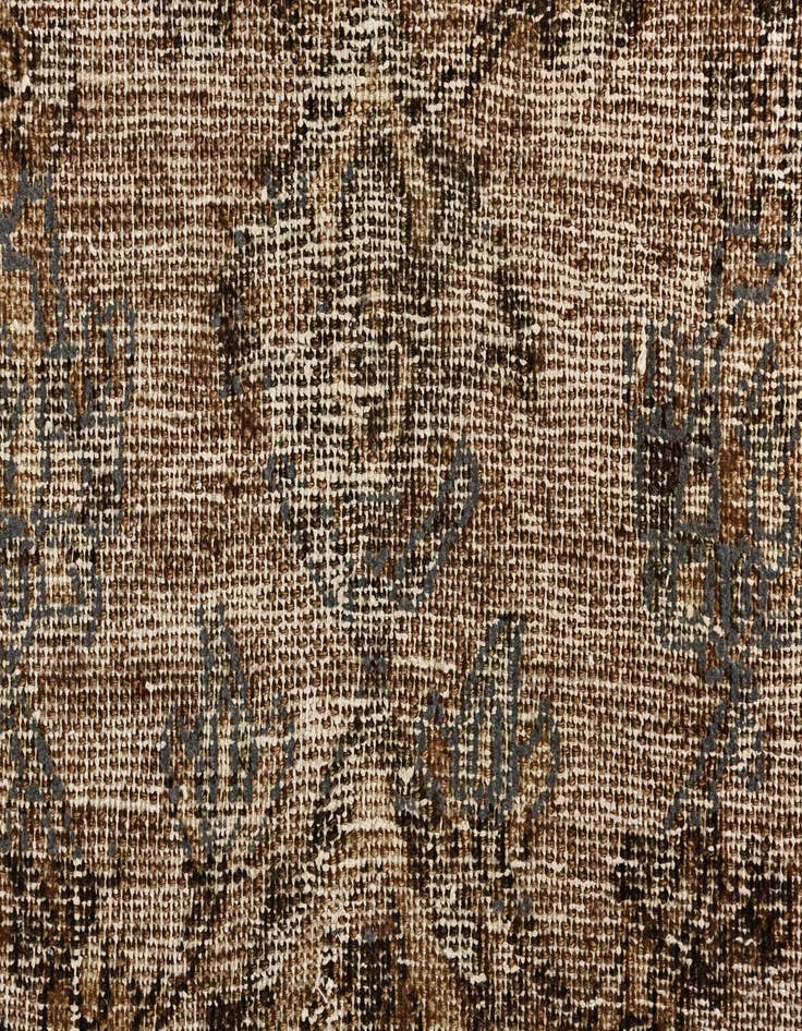 Detail image of  3' 6 x 5' 9  Hand Knotted Ultra Vintage Persian Wool Rug