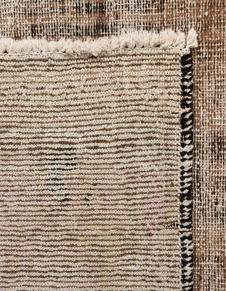 Detail image of  4' x 6' 6  Hand Knotted Ultra Vintage Persian Wool Rug