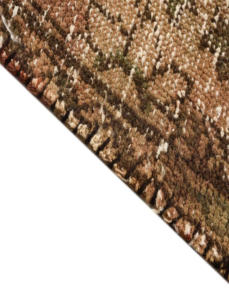 Detail image of  3' 10 x 5' 9  Hand Knotted Ultra Vintage Persian Wool Rug