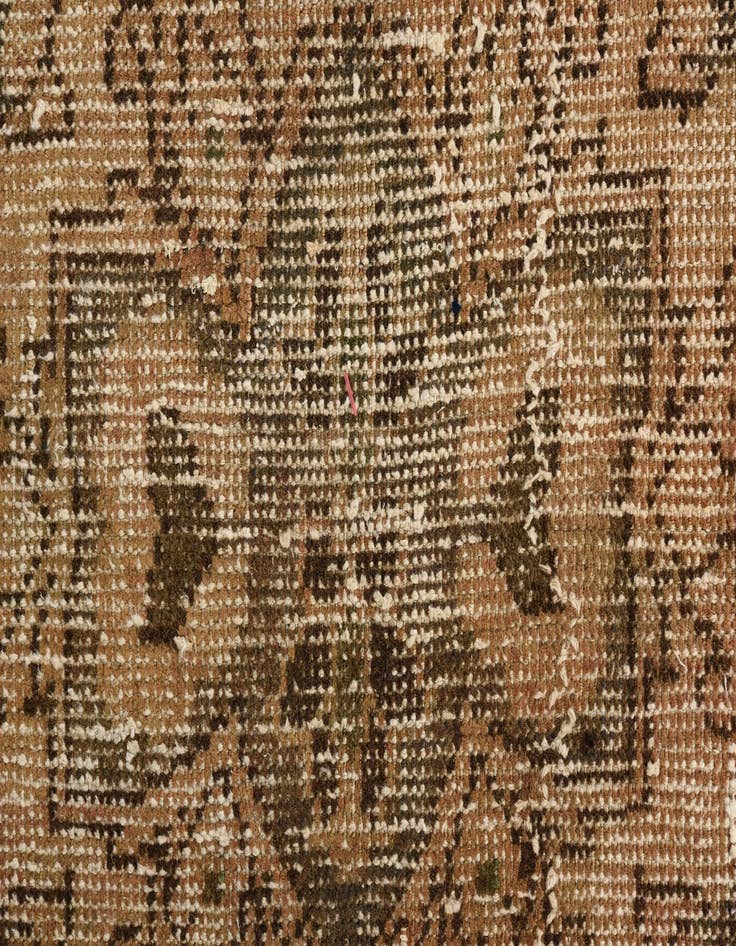 Detail image of  3' 10 x 5' 9  Hand Knotted Ultra Vintage Persian Wool Rug