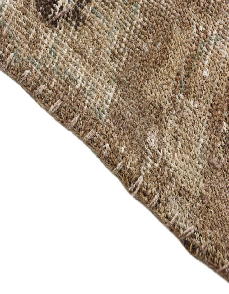 Detail image of  5' 9 x 8' 7  Hand Knotted Ultra Vintage Persian Wool Rug