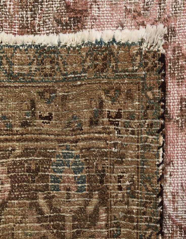 Detail image of  8' 3 x 11' 3  Hand Knotted Ultra Vintage Persian Wool Rug