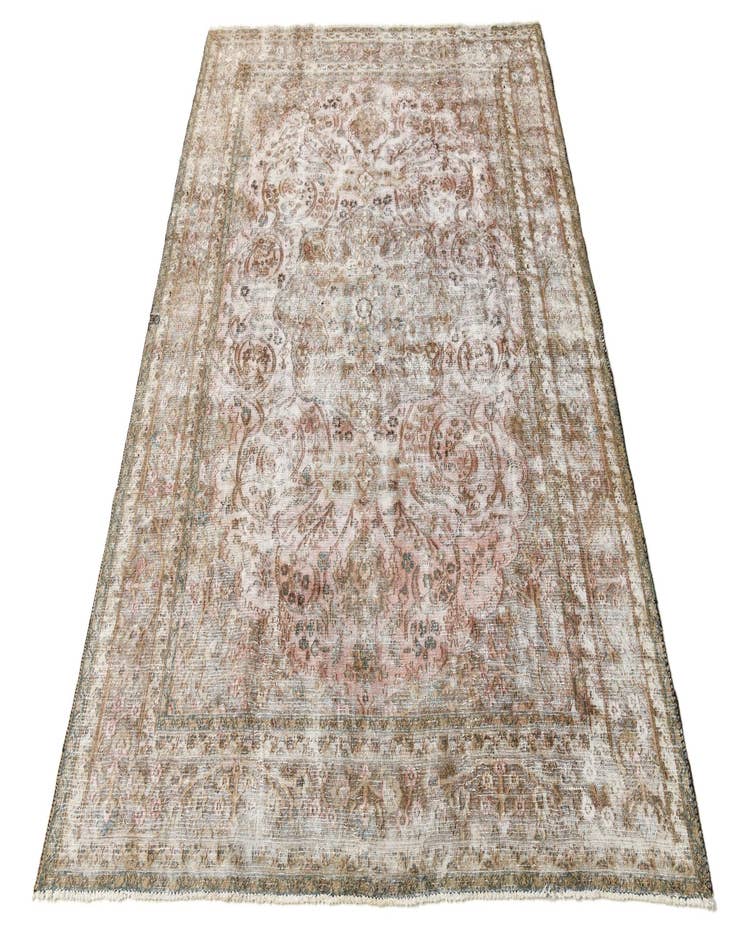 Detail image of  8' 3 x 11' 3  Hand Knotted Ultra Vintage Persian Wool Rug