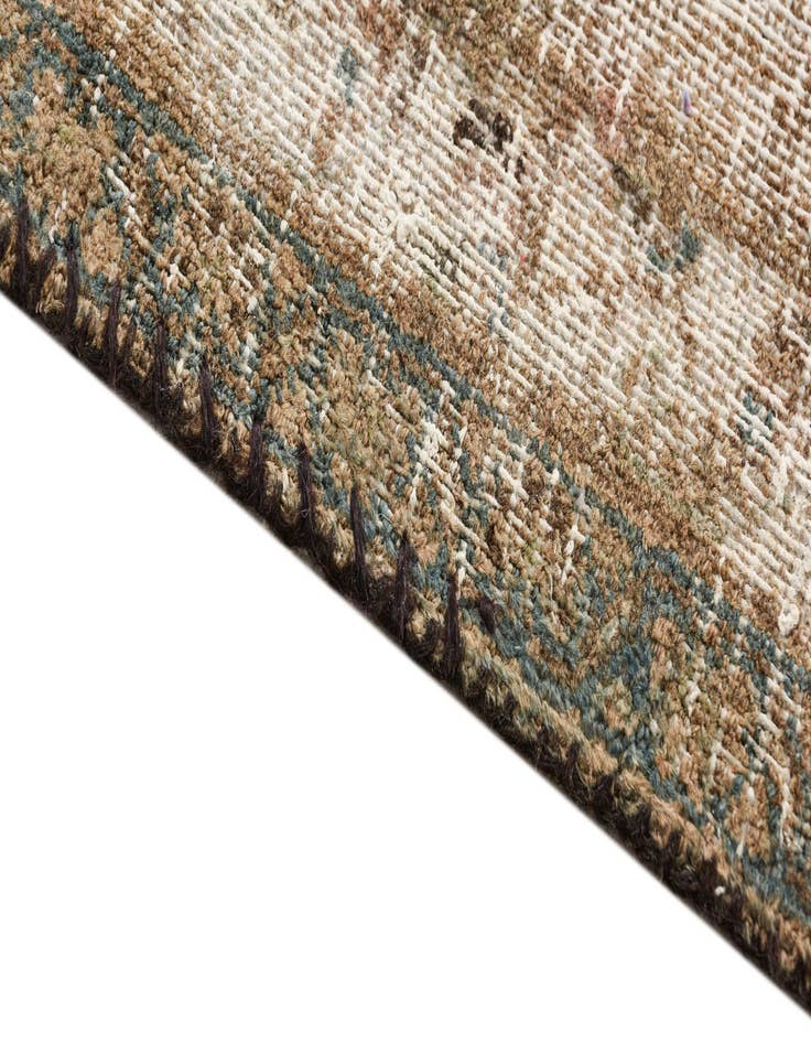 Detail image of  8' 3 x 11' 3  Hand Knotted Ultra Vintage Persian Wool Rug