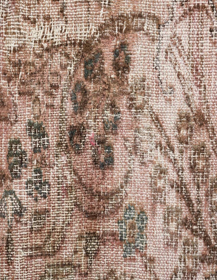 Detail image of  8' 3 x 11' 3  Hand Knotted Ultra Vintage Persian Wool Rug