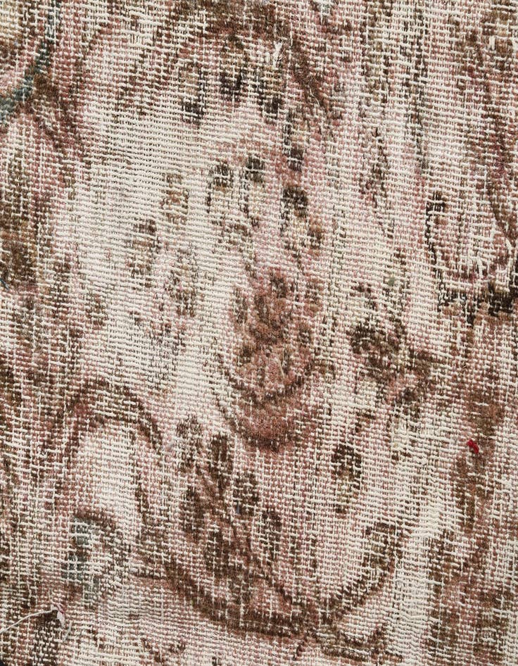 Detail image of  8' 3 x 11' 3  Hand Knotted Ultra Vintage Persian Wool Rug