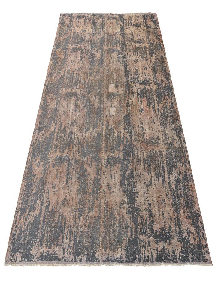 Detail image of  9' 1 x 12' 7  Hand Knotted Ultra Vintage Persian Wool Rug