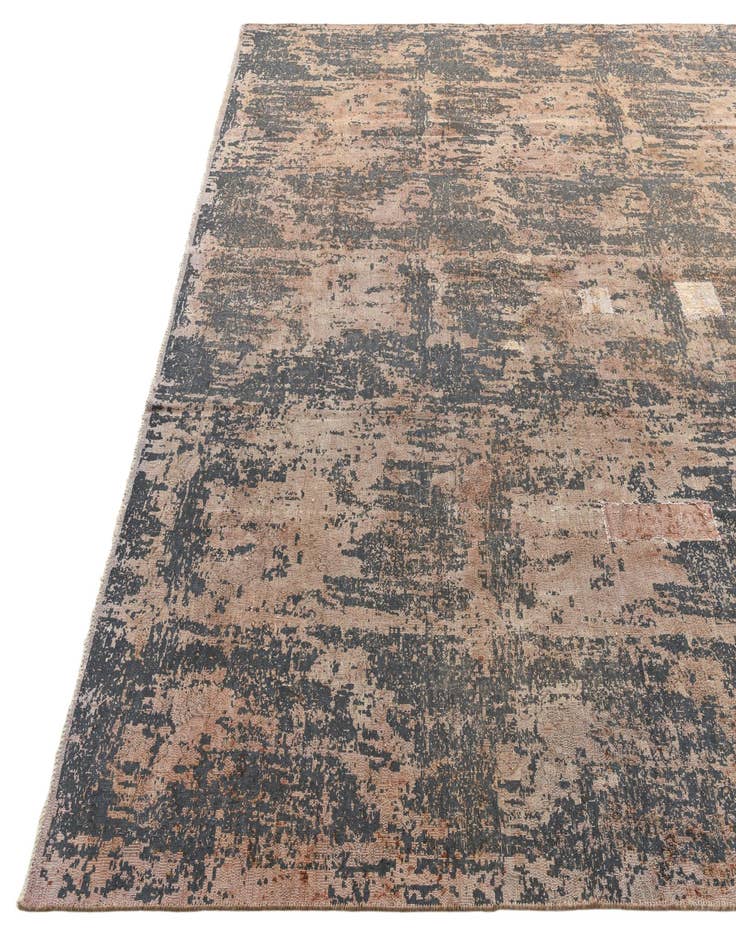 Detail image of  9' 1 x 12' 7  Hand Knotted Ultra Vintage Persian Wool Rug