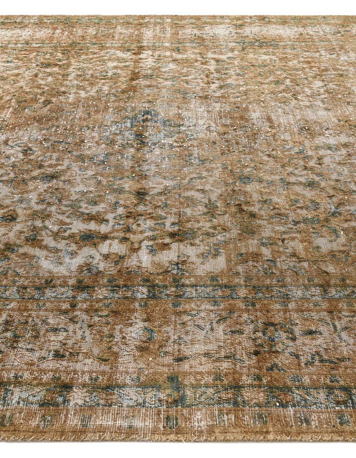 Detail image of  9' 8 x 12' 3  Hand Knotted Ultra Vintage Persian Wool Rug