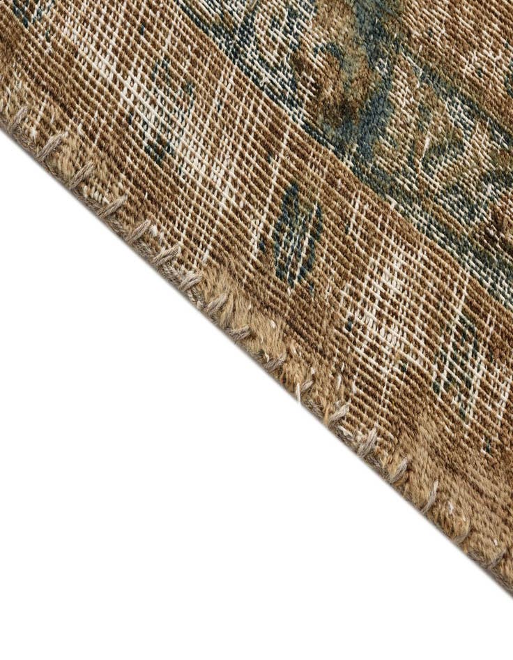 Detail image of  9' 8 x 12' 3  Hand Knotted Ultra Vintage Persian Wool Rug