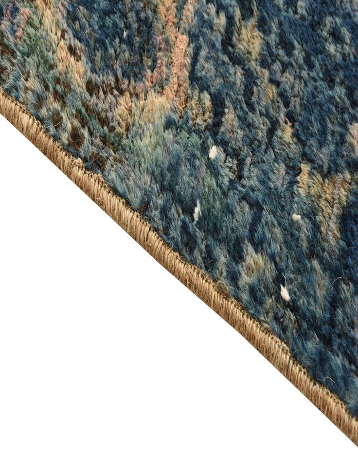 Detail image of  4' 10 x 8' 10  Hand Knotted Ultra Vintage Persian Wool Rug