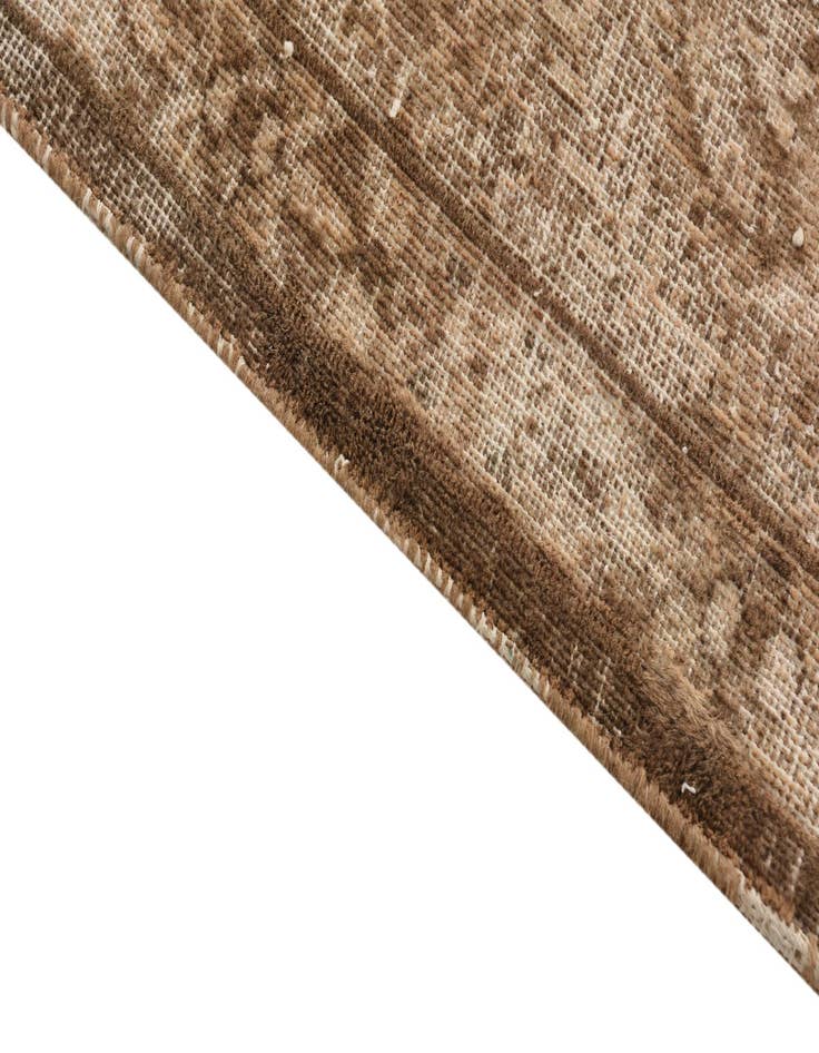 Detail image of  6' 4 x 9' 7  Hand Knotted Ultra Vintage Persian Wool Rug