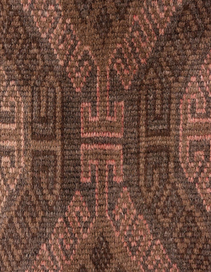 Detail image of  3' 7 x 6' 3  Hand Knotted Ultra Vintage Persian Wool Rug